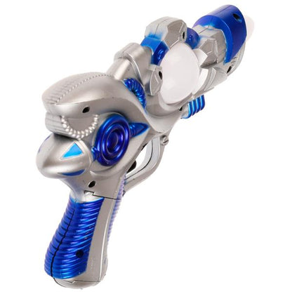 Бластер космический свет-звук, кор.30*21,5*5см ИГРАЕМ ВМЕСТЕ в кор.2*48шт