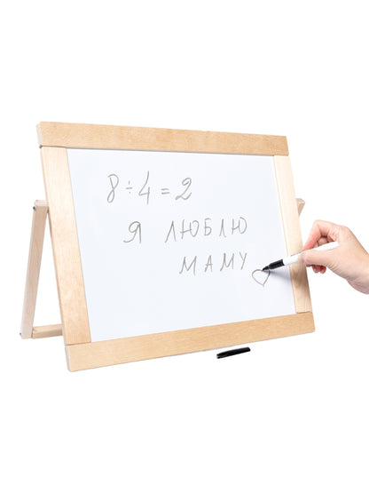 Доска комбинированная №9, настольная (рус.ал., цифры, знаки, h25 мм) неокр.