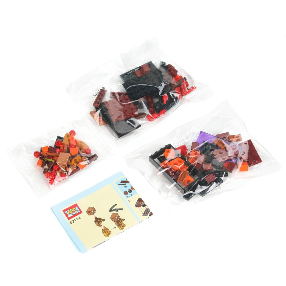 Конструктор мой мир, 125 дет. Город мастеров в кор.56шт