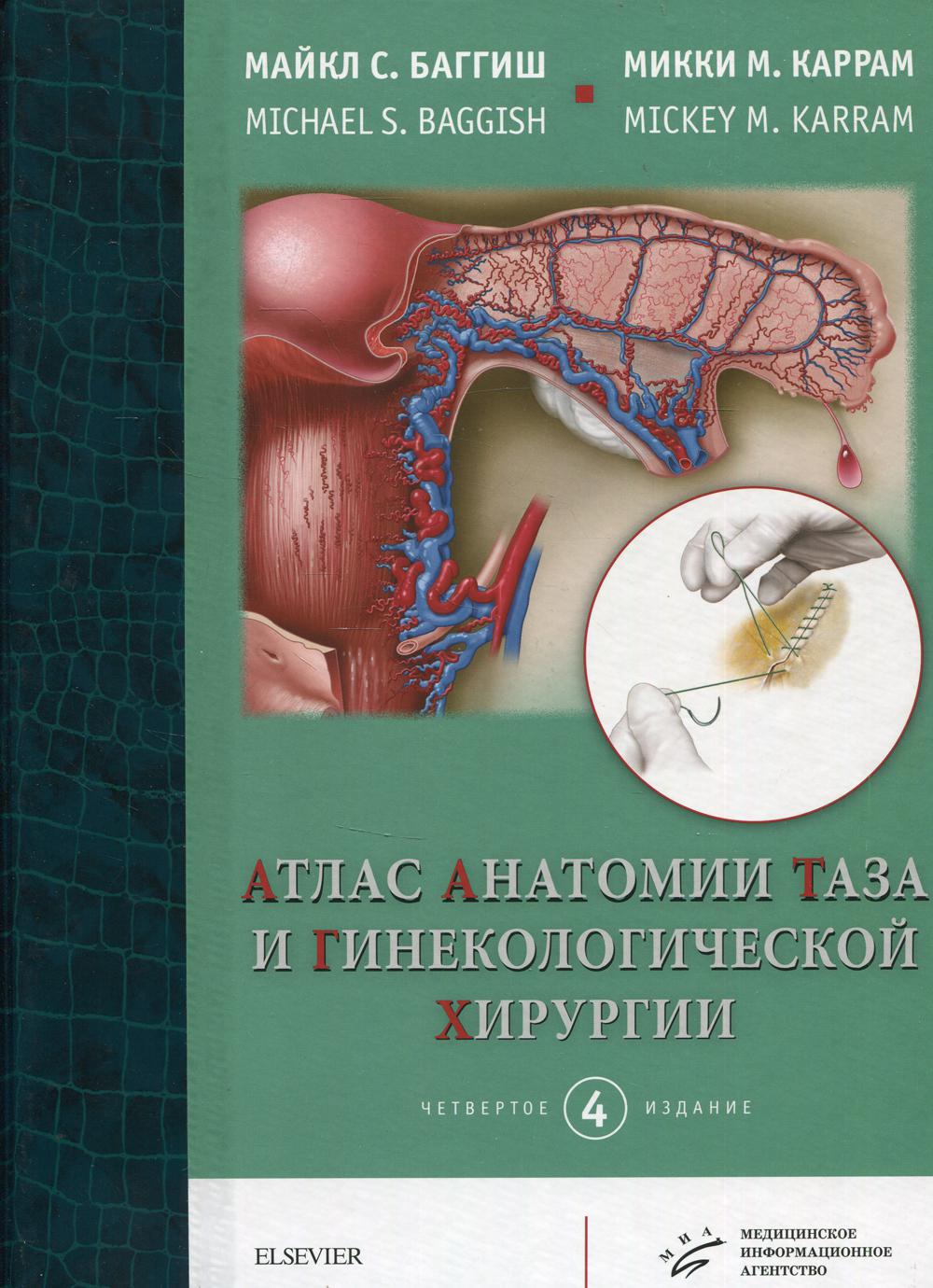 Атлас анатомии таза и гинекологической хирургии. 4-е изд