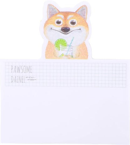 Блок д/зап.самокл.бумаж.25л,76x84мм,Животн,EA55902