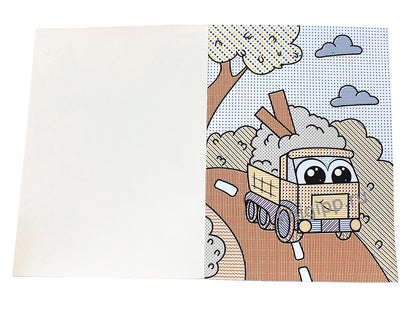 БОЛЬШАЯ ВОДНАЯ РАСКРАСКА. ТРАНСПОРТ