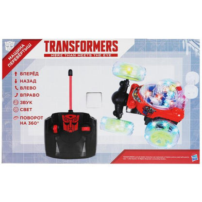 Машина-перевертыш на ру Трансформеры свет-звук, кор.25*20*20см ТЕХНОДРАЙВ в кор.24шт