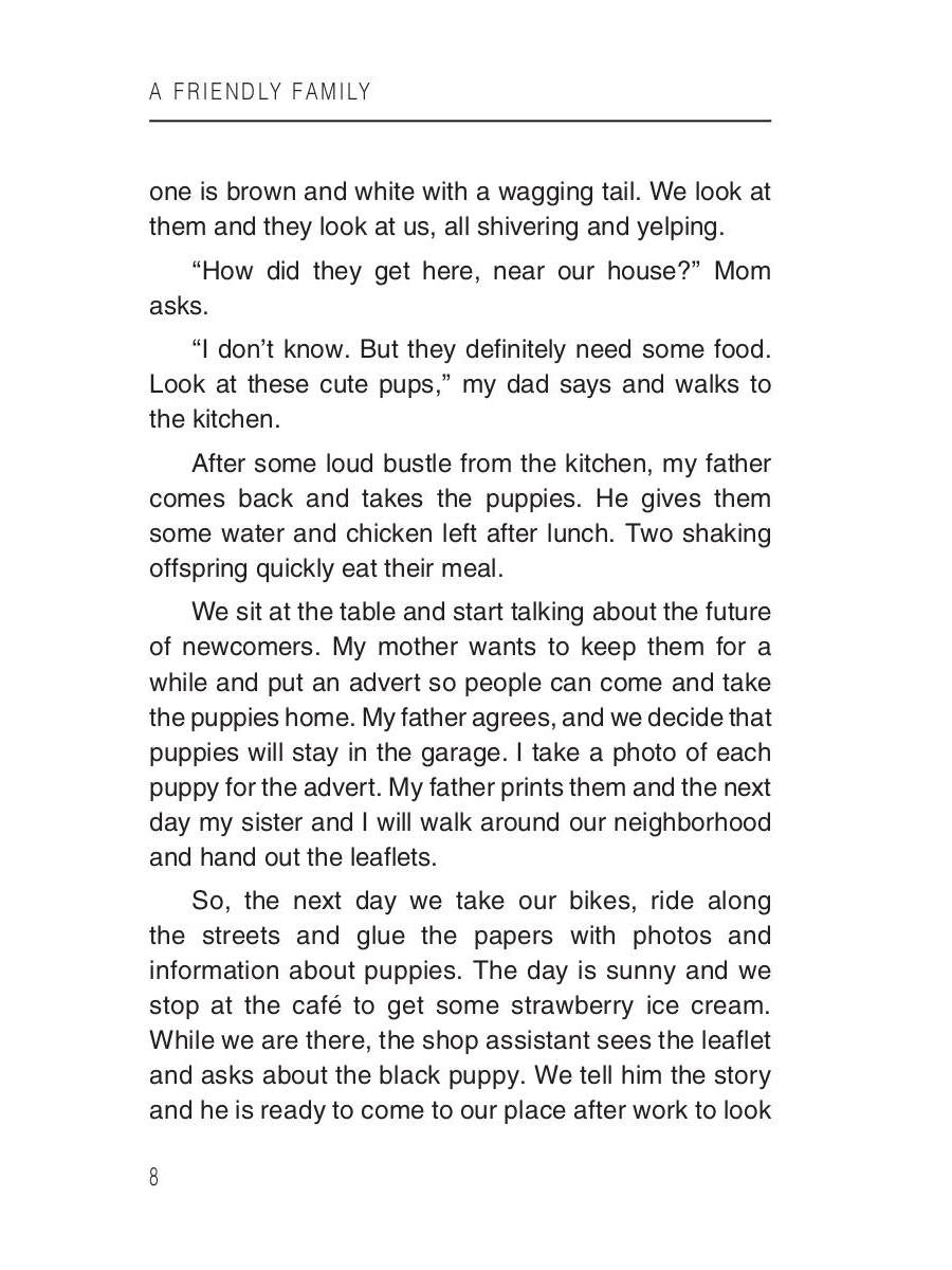 A friendly family книга на англ.языке