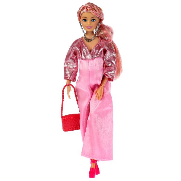 Кукла 29 см София беременная тройня, руки и ноги сгиб, акс, кор КАРАПУЗ в кор.24шт