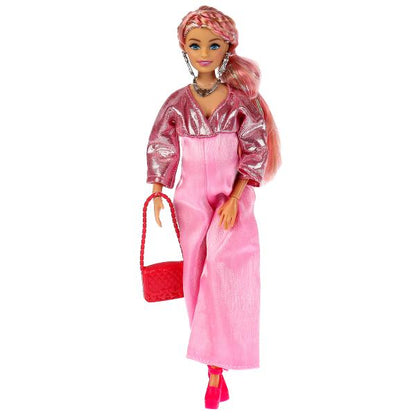 Кукла 29 см София беременная тройня, руки и ноги сгиб, акс, кор КАРАПУЗ в кор.24шт