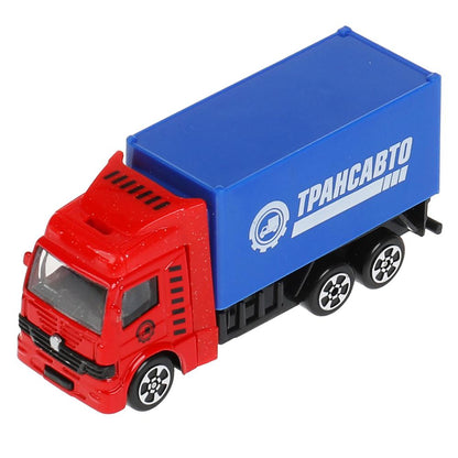1710I148-R306115 Машина металл ГРУЗОВИК 10,5 см, красный, кор. Технопарк в кор.2*120шт