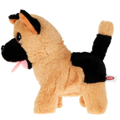 Интерактивный щенок Пляцковский М.С. Берта 22см ходит, на пульте-поводке МОЙ ПИТОМЕЦ в кор.12шт