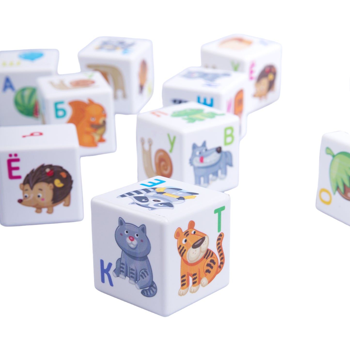 ДК.Кубики "Кубики для умников. Азбука" 12 шт (без обклейки) арт.00712 /20*