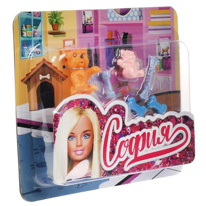 Carapuse. Accessoires pour le cou "Питомец" pour la société avec accessoires. Blister art.PET-01-S-BB