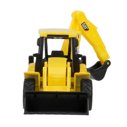 Машина металл гусеничный экскаватор-погрузчик, 15 см, дверь, инерция Технопарк в кор.2*24шт