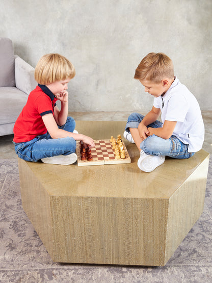 Игровая настольная Шахматы деревянные, поле 29см х 29см