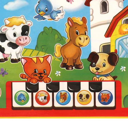 Обучающий планшетник ферма 50+ стихов, мелодий и звуков. на блист. Умка в кор.96шт