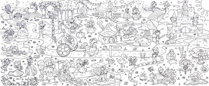 ОЧЕНЬ БОЛЬШАЯ РАСКРАСКА. ВОЛШЕБНЫЕ ПРИНЦЕССЫ