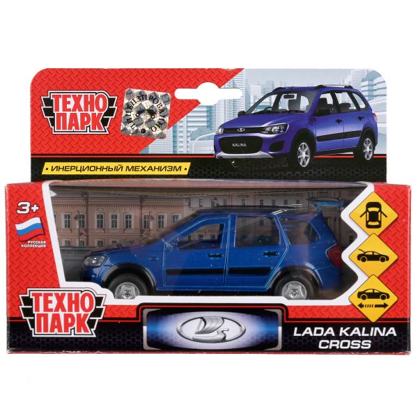 Машина металл LADA Kalina Cross 12см, открыв. двери и багажник, инерц, в кор. Технопарк в кор.2*24шт