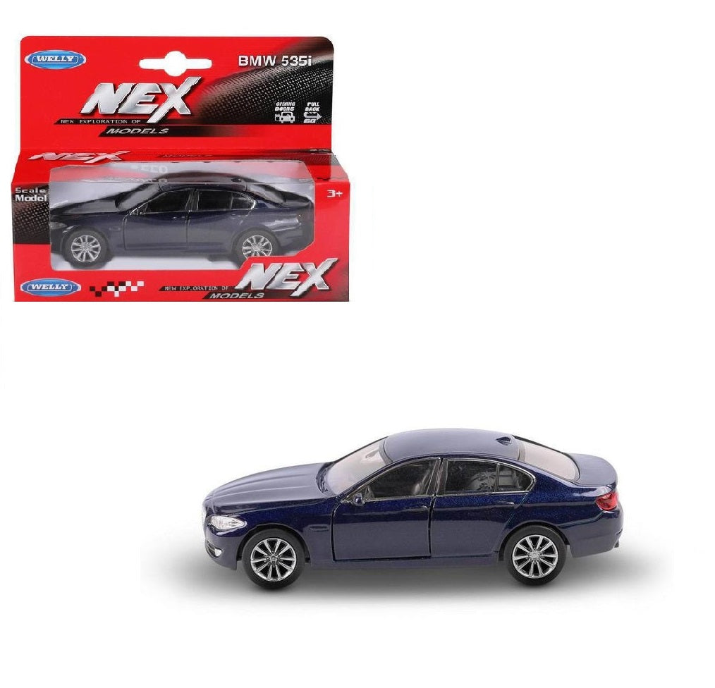 Welly. Машинка 1:38 "BMW 535i" металл, пруж. мех., цвет в ассорт. арт.43635W