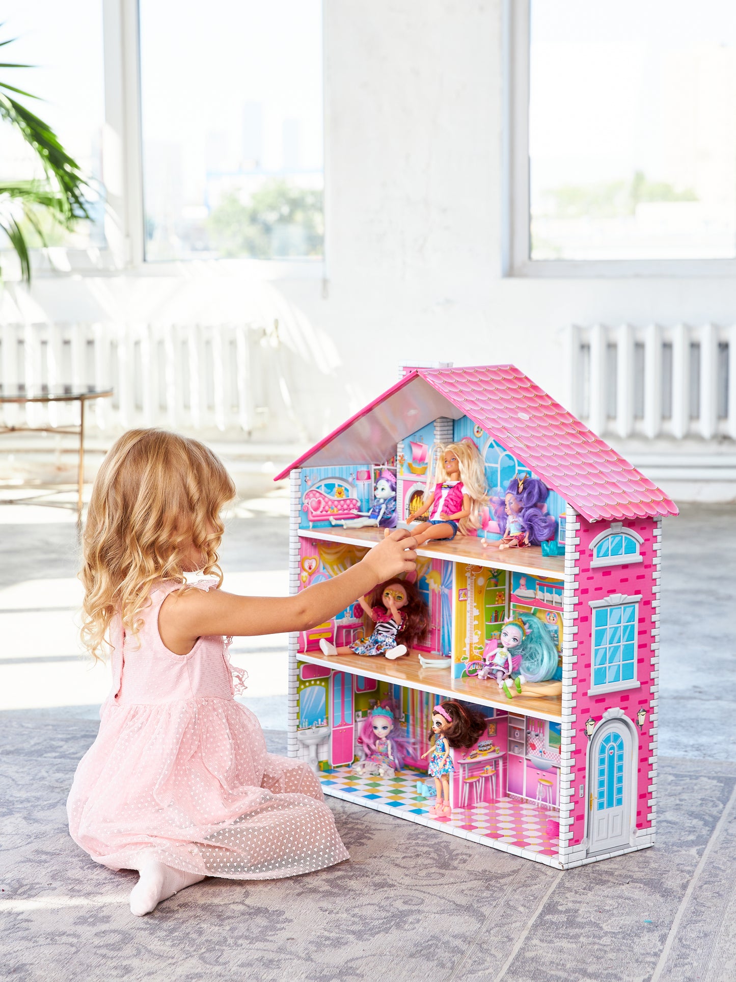 Кукольный домик быстрой сборки. Dream House. "Усадьба"