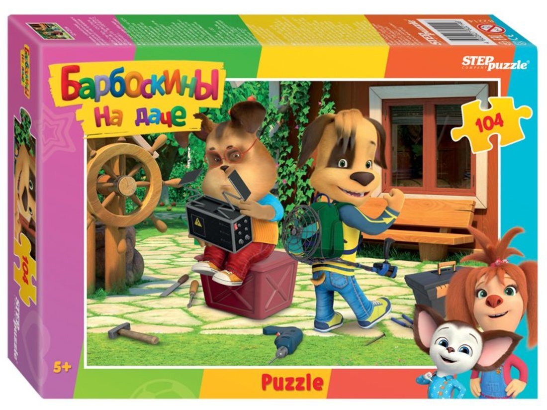 82214 Мозаика "puzzle" 104 "Барбоскины на даче"