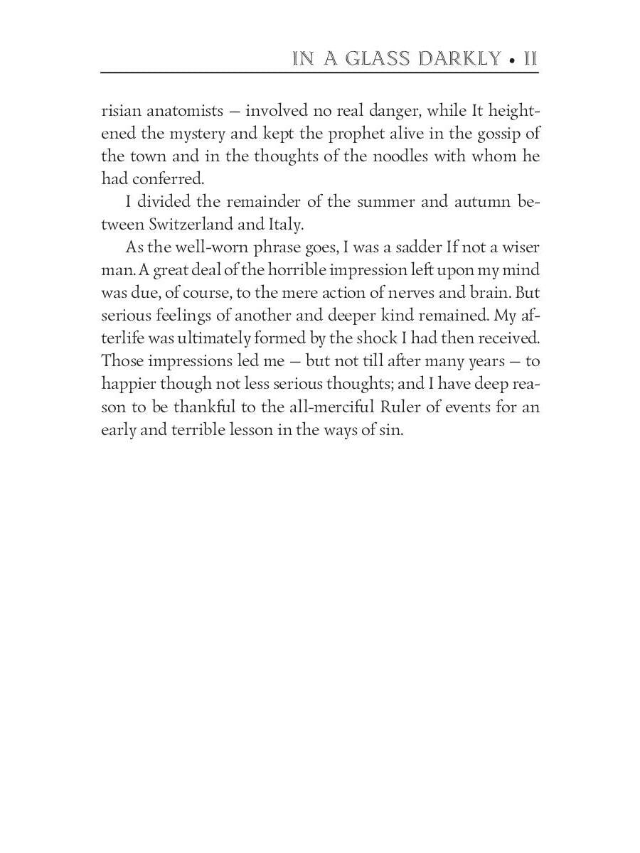 In a Glass Darkly 2. The Room in the Dragon Volant / Сквозь тусклое стекло 2. На английском языке