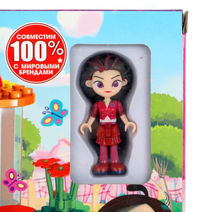 СКАЗОЧНЫЙ ПАТРУЛЬ конструктор Варя в пиццерии, 111 дет. Город мастеров в кор.2*18шт