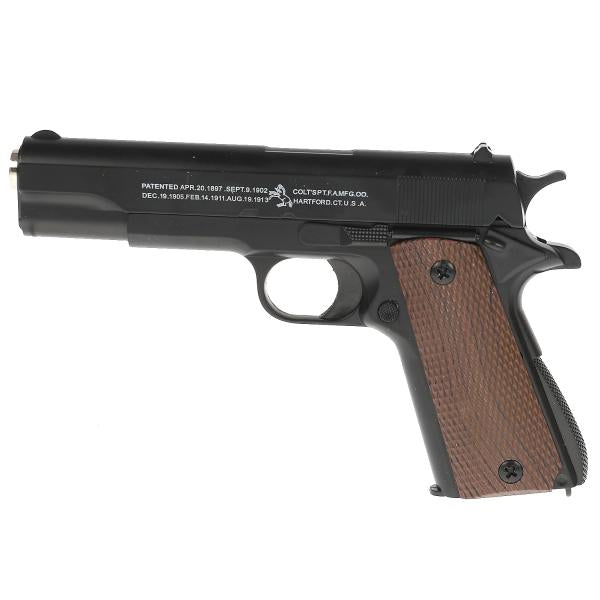 Pistolet (п) métal, chargeur simple, avec pistolets C8 en cor. dans le cor.36шт