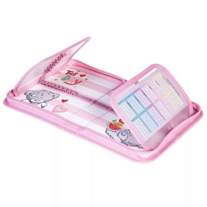 Пенал MeToYou 200х140мм 1 отделение на молнии с 2-мя откид. планками