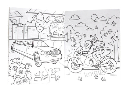 СУПЕР-ПУПЕР РАСКРАСКА. ДЛЯ МАЛЬЧИКОВ