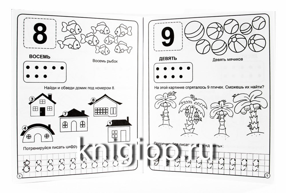 МОЯ РАБОЧАЯ ТЕТРАДЬ. СЧЁТ ОТ 1 ДО 10