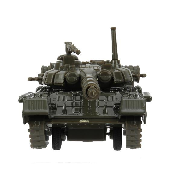 Modèle métallique ТАНК Т-90, 12 cm, подвиж. дет., инерц.,кор. Parc technologique en cor.2*24шт