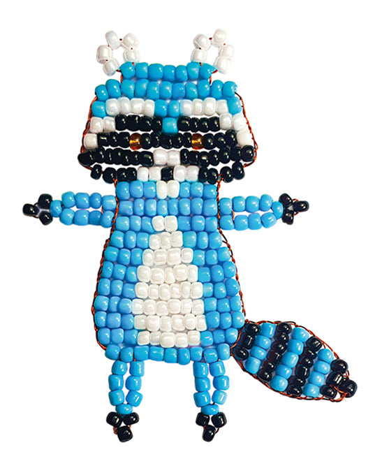 Набор для изготовления фигурки из бисера "Просто енот"