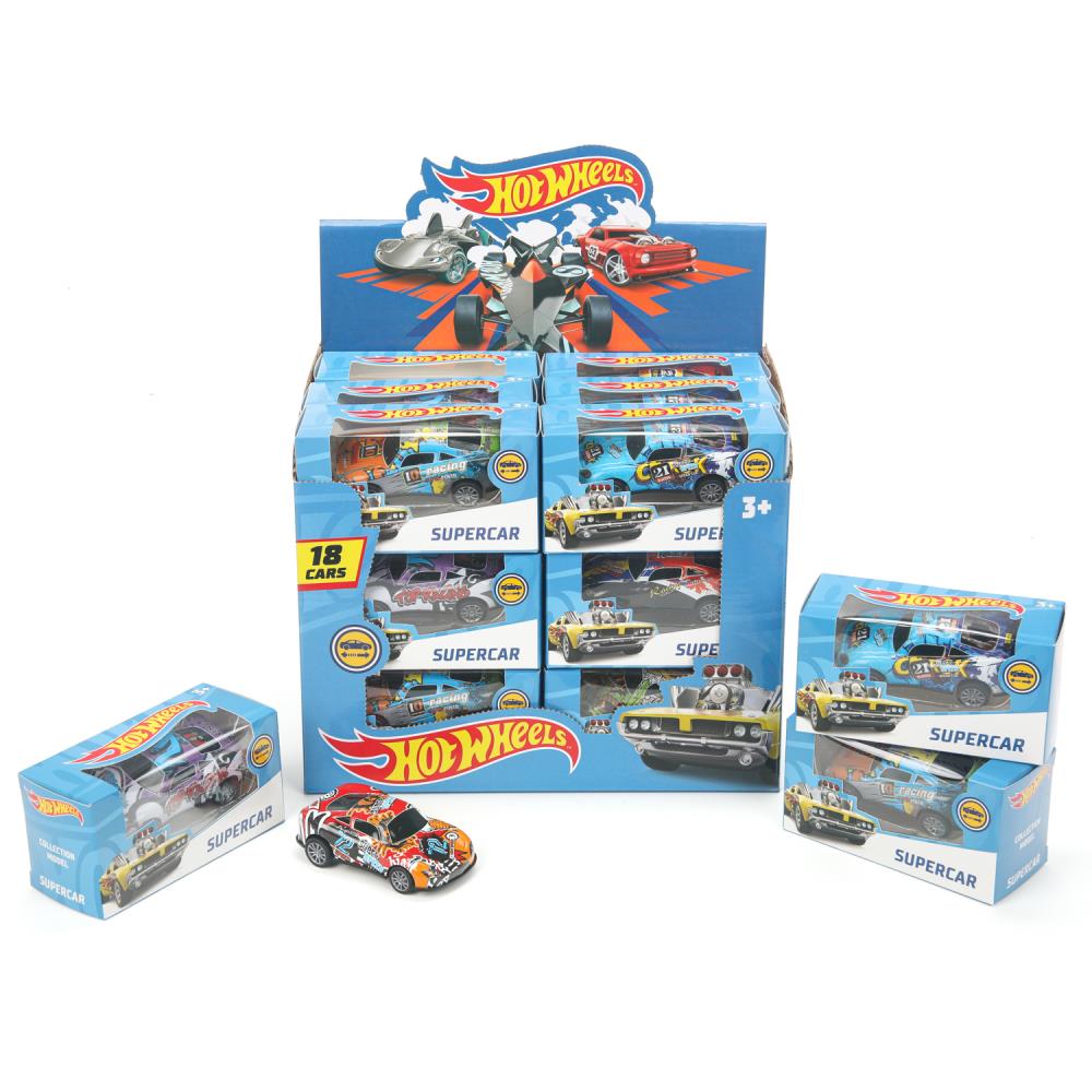 Машина металл СПОРТКАР 10,5см, инерц, дисплей Технопарк уп-18шт в кор.2*10уп