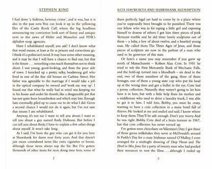 Rita Hayworth and Shawshank Redemption (Stephen King) Рита Хейворт и побег из Шоушенка (Стивен Кинг) / Книги на английском языке