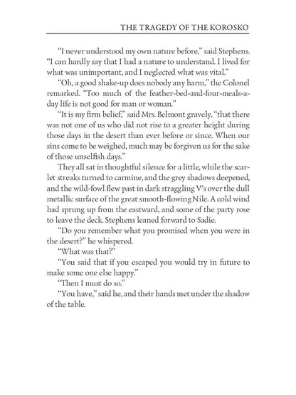 The Tragedy of The Korosko = Трагедия пассажиров «Короско»: на англ.яз