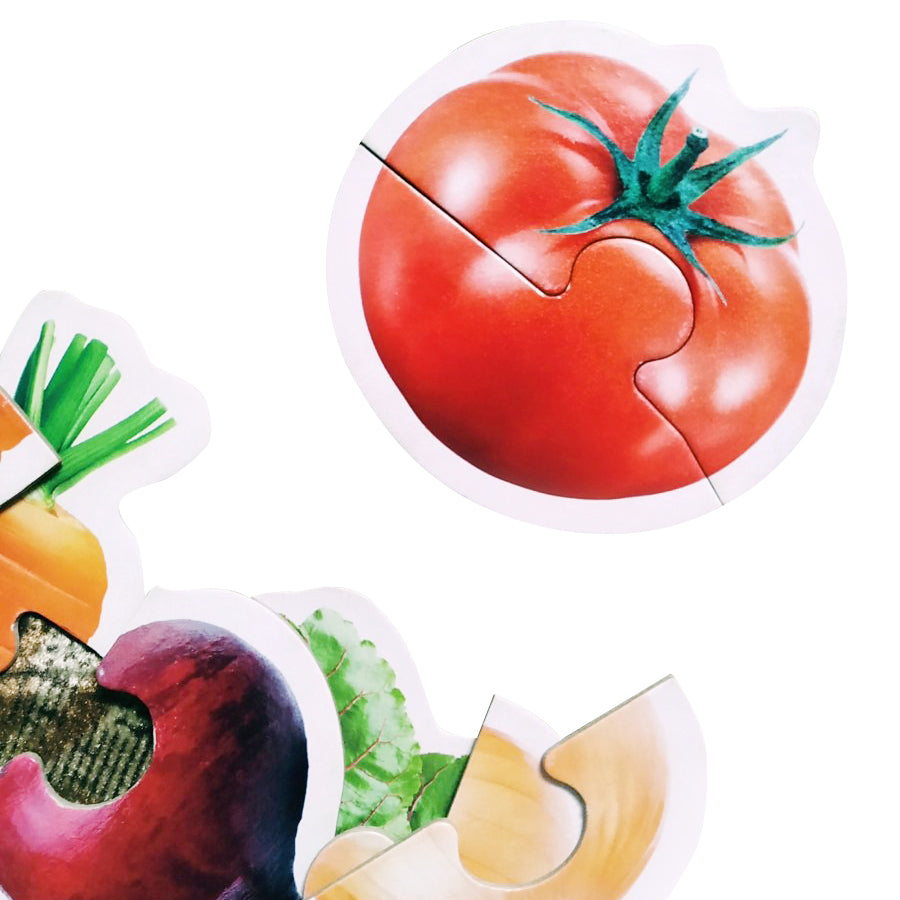 Пазлы-макси ДК "Овощи", 15 элементов