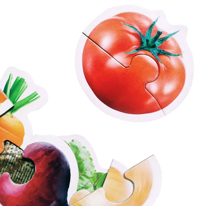 Пазлы-макси ДК "Овощи", 15 элементов