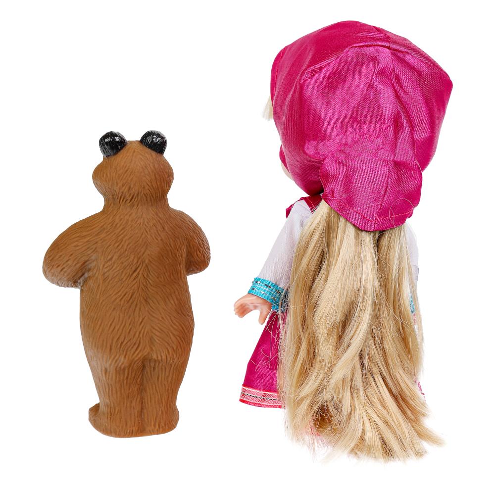 Кукла Маша и Медведь маша 25см, озвучка, медведь, кор КАРАПУЗ в кор.18шт