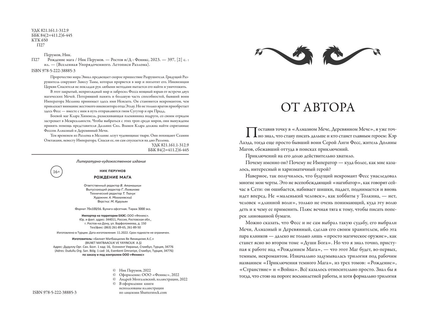 Рождение мага (с лакир.)