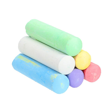 MEL6-127106 (48) Мелки асфальтовые 6 цв Маша и Медведь МУЛЬТИ АРТ в кор.48наб