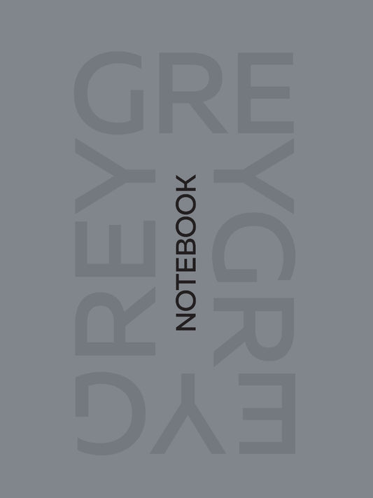 MyArt. БЛОКНОТ в клетку Total Grey. Grey 4