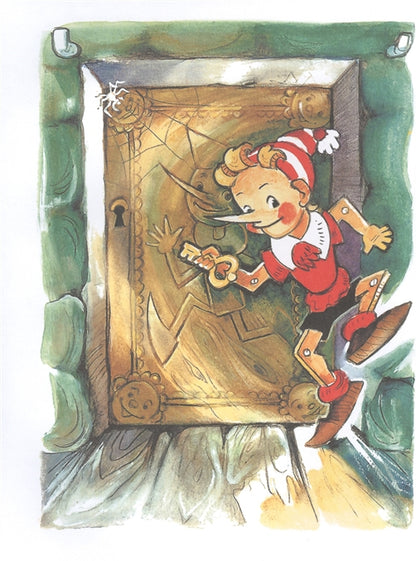 Золотой ключик, или Приключения Буратино. Рисунки Л. Владимирского