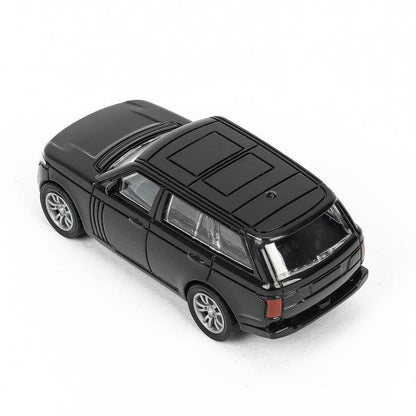 Machine en plastique LAND ROVER RANGE ROVER VOGUE 12 cm, argent, noir, couleur. Parc technologique en cor.2*120шт