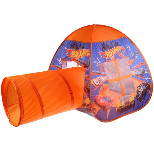 GFA-TONHW01-R Палатка детская игровая ХОТ ВИЛС с тоннелем, 87x95x95,46x100см, в сумке Играем вместе