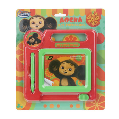 Доска для рисования, Чебурашка блист. 24*21*2 см. ИГРАЕМ ВМЕСТЕ в кор.2*120шт