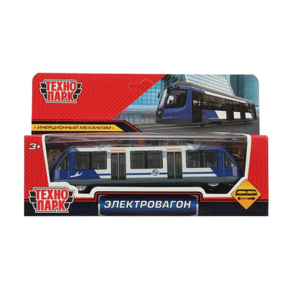 2301C0080-R Модель металл вагон 17 см, инерц Технопарк в кор.2*96шт