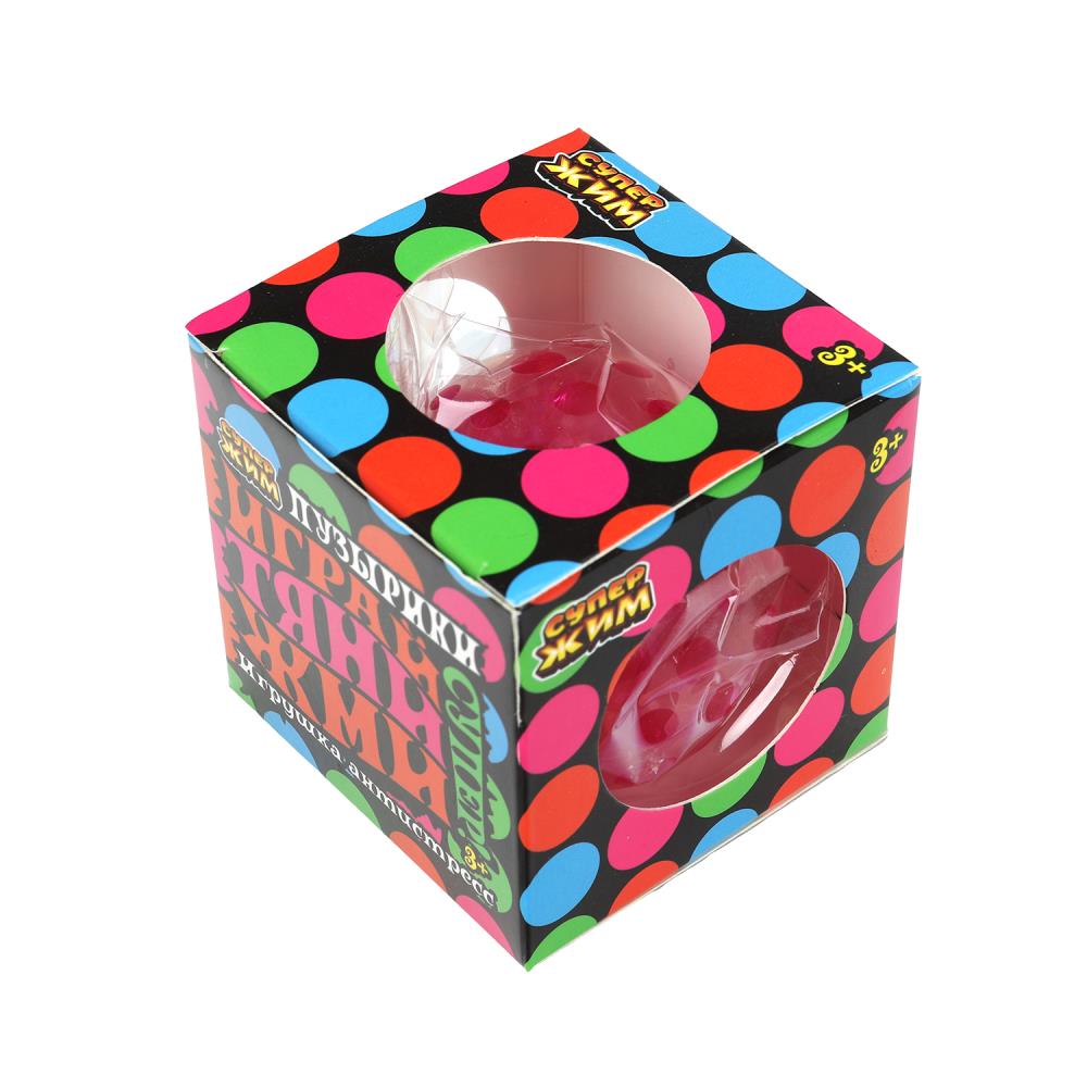 Супер жмяка, свет супер жмяка шар с шариками, свет Супер Жим уп-12шт в кор.8уп