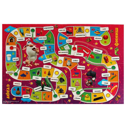 Азбука и счёт. Bouba. IQ-подарочный набор 6 в 1. Умные игры в кор.20шт