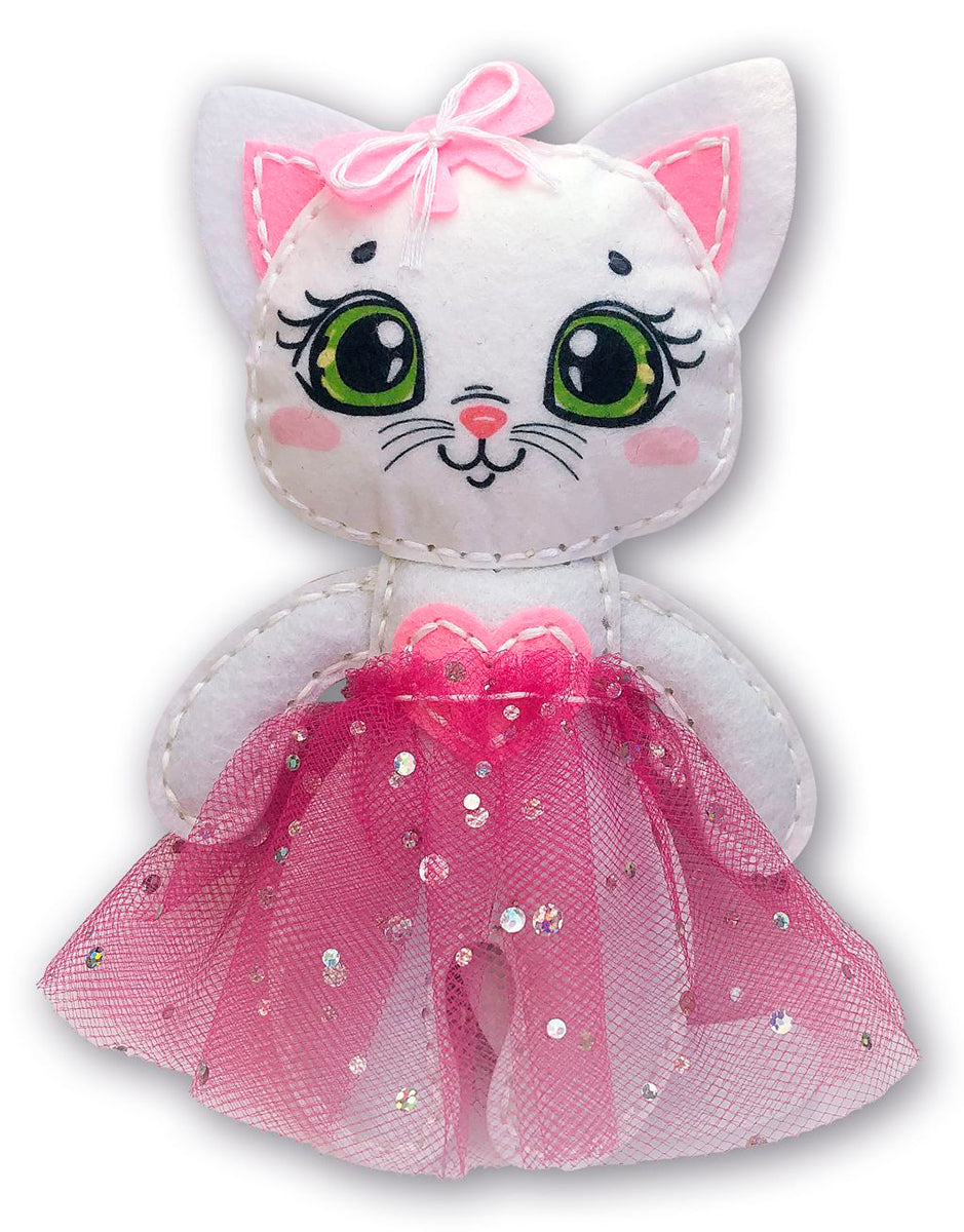 Набор для творчества. Мягкая игрушка из фетра "Кисонька"