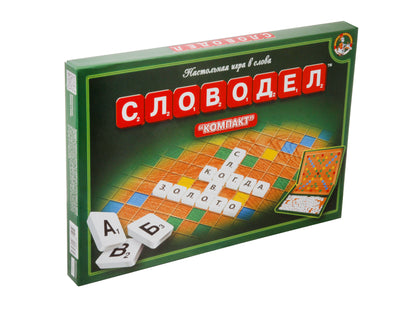 ИГРА НАСТОЛЬНАЯ "СЛОВОДЕЛ КОМПАКТ" 01357 в кор.16шт