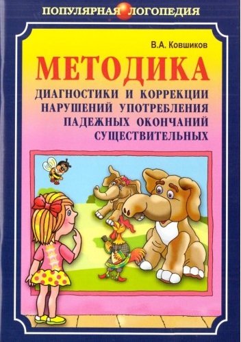 Методика ДИАГНОСТИКИ и коррекции нарушений употребления падежных окончаний существительных.