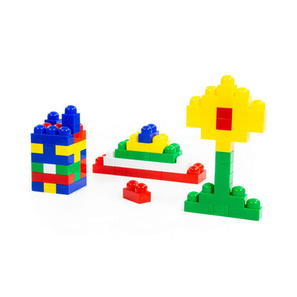 Конструктор Самоделкин (Юниор, 69 элементов в мешке) 18х15х31,5 см